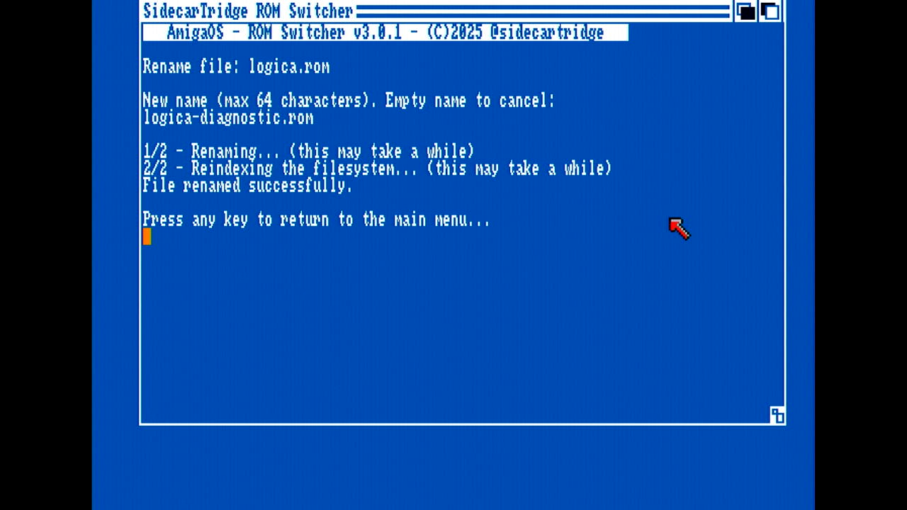 SidecarTridge Switcher rename