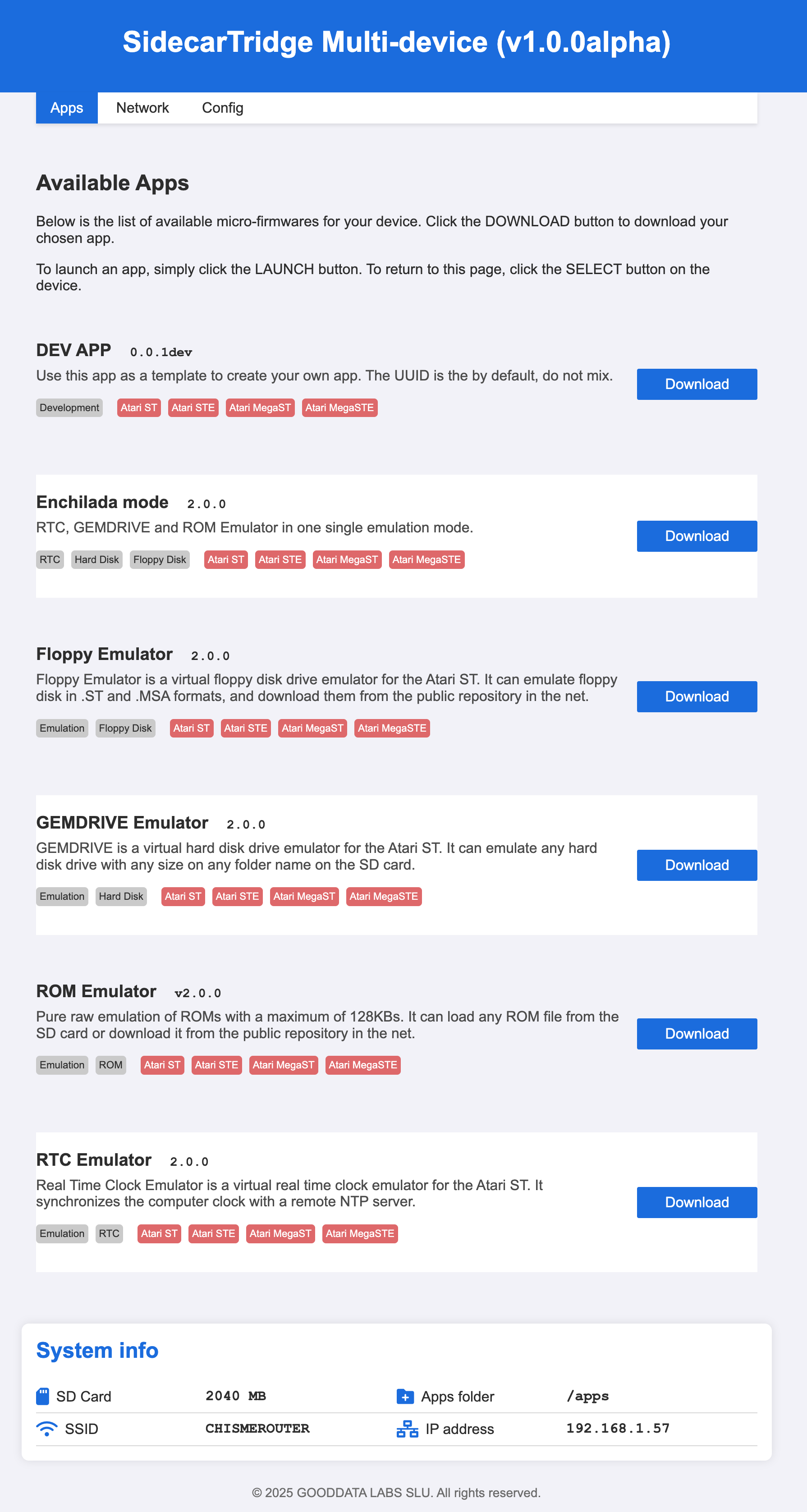 Booster Manager Apps View 1