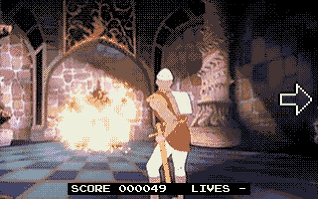 The score and the lives at a scene's start