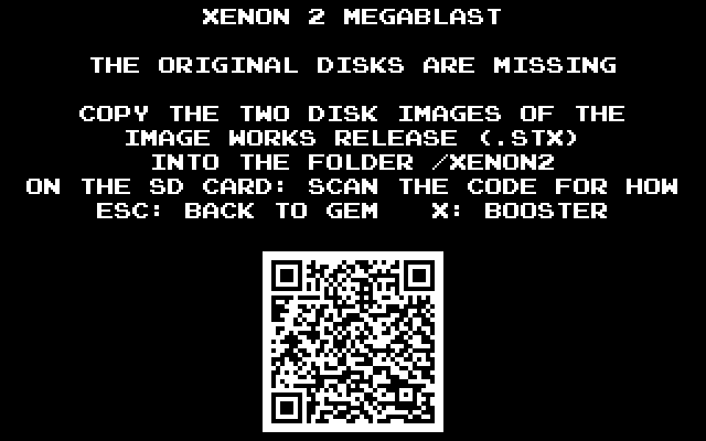 The original disks are missing