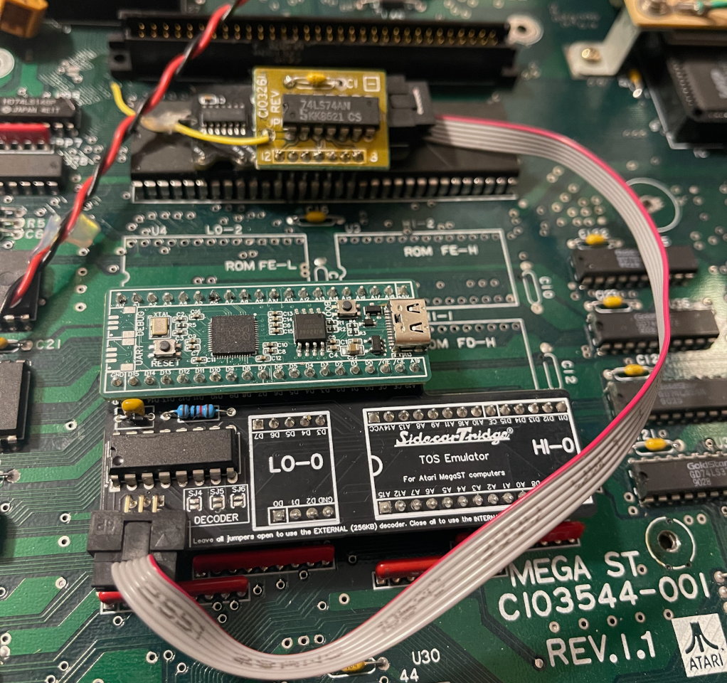 256KB Decoder to Blitter Fix to Mega ST CPU