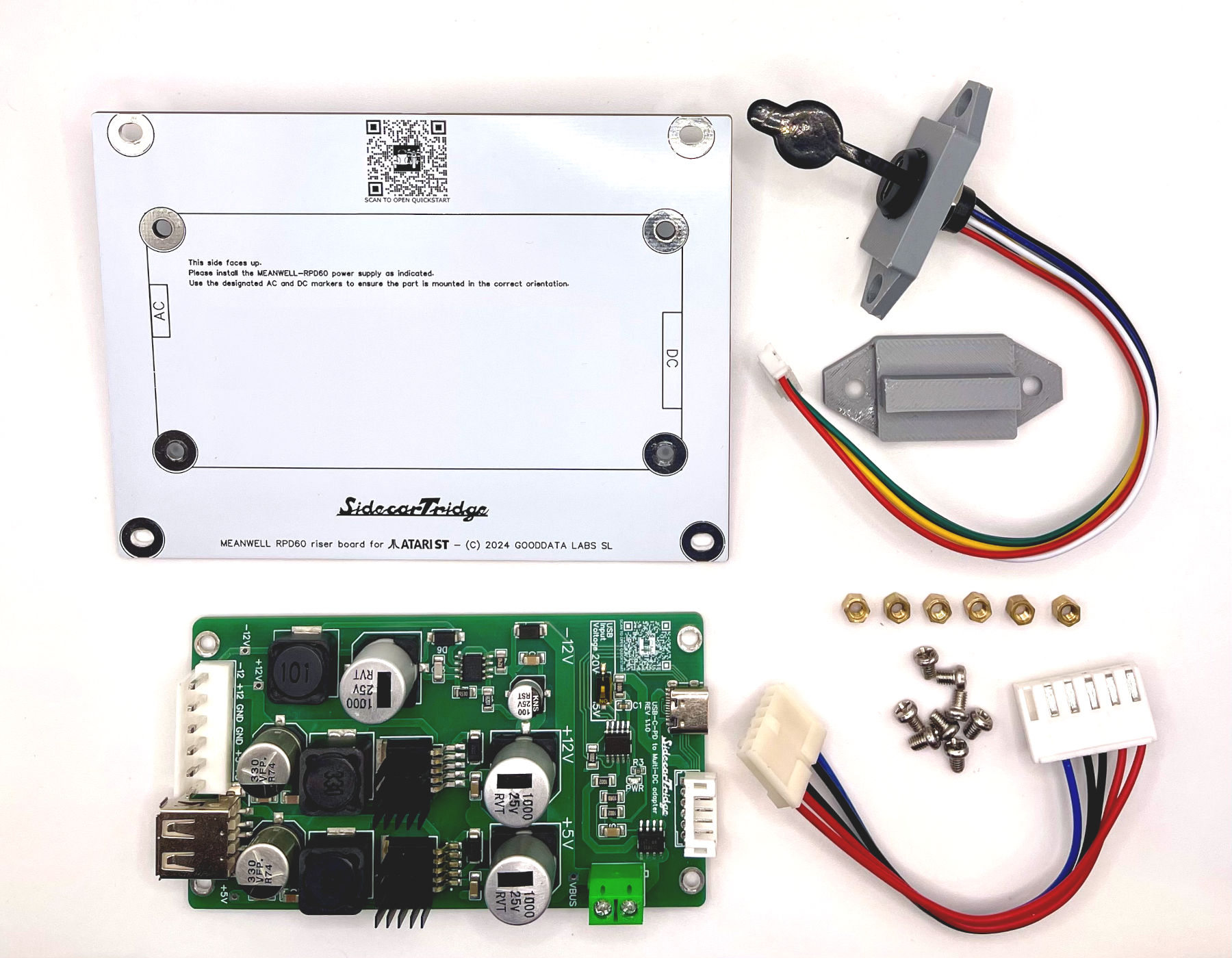 SidecarTridge USB-C PD Multi-Rail PSU Drop-In